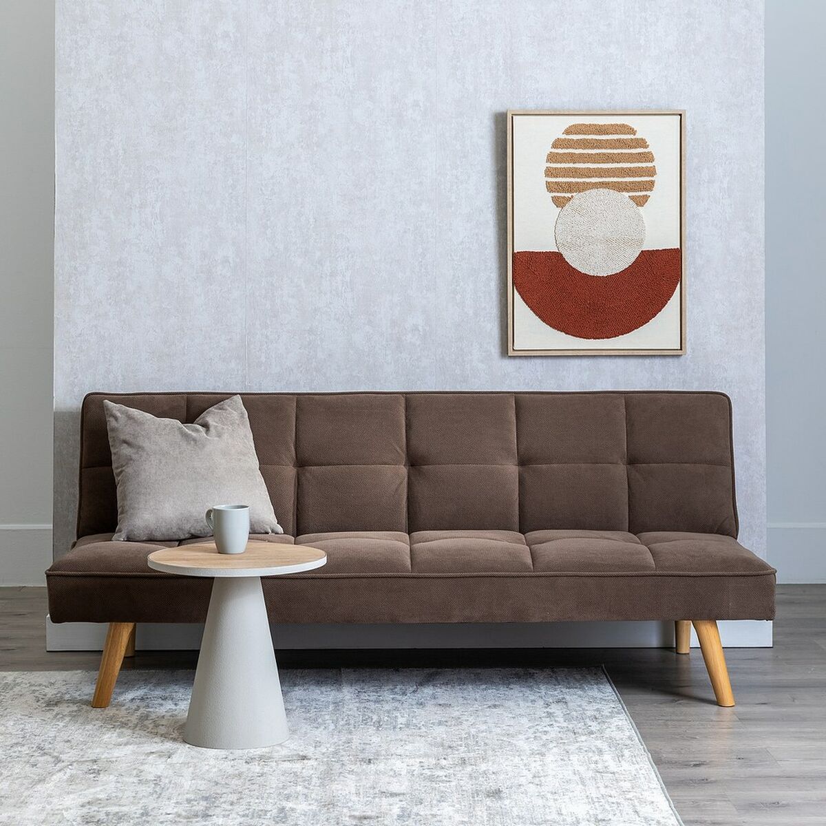 Bäddsoffa Beige-brun (taupe) 175 x 84 x 73 cm - 3