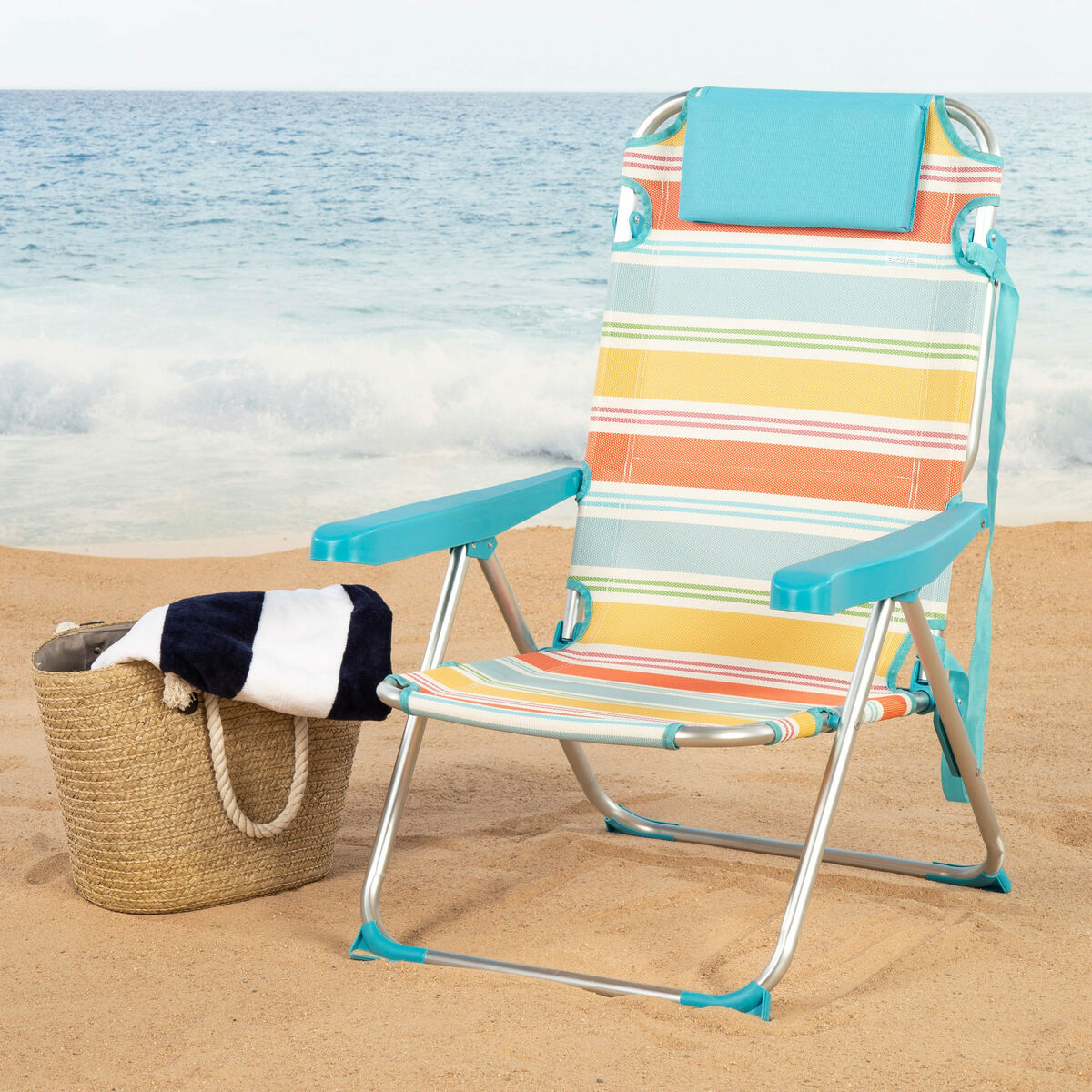 Strandstol Aktive 48 x 90 x 60 cm (2 antal) - 3