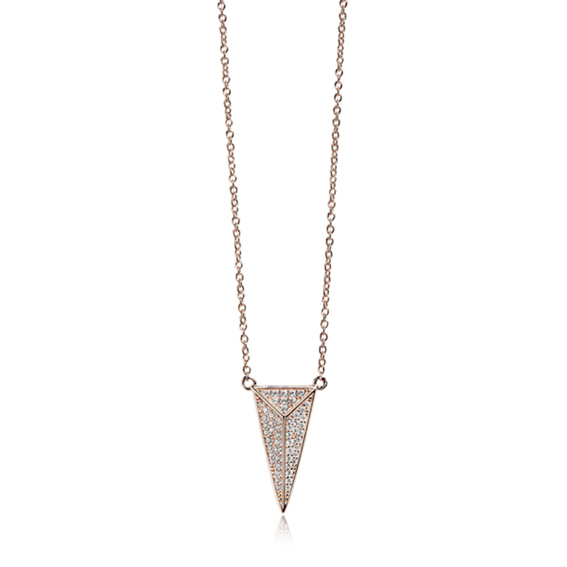Damhalsband Sif Jakobs C0069-CZ-RG 45 cm - 2