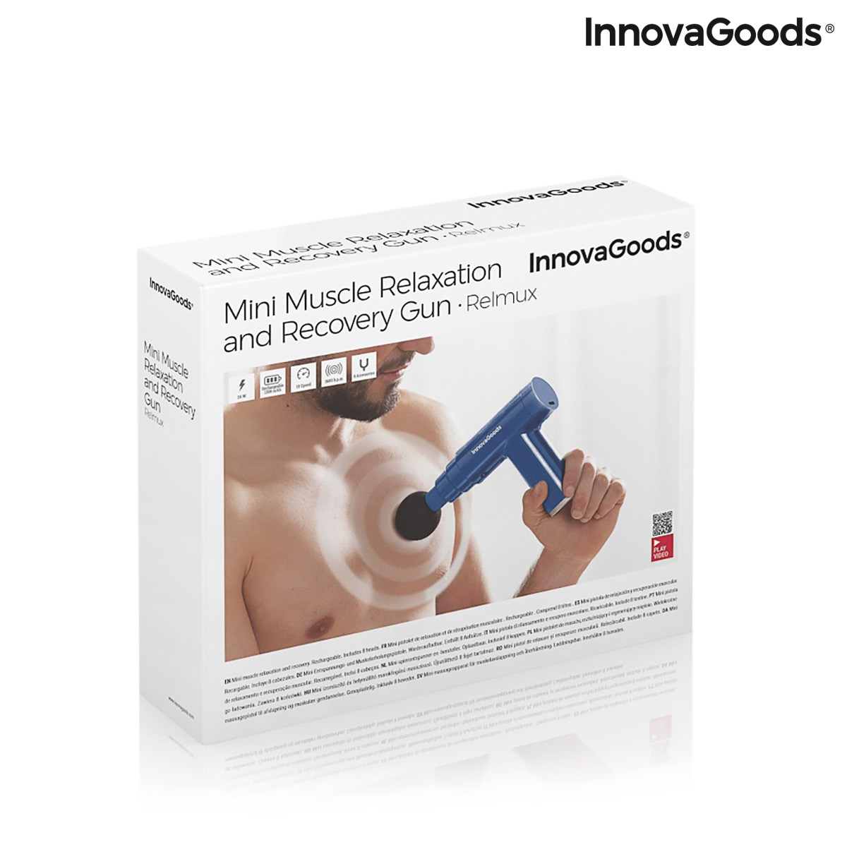 Minipistol för muskelavslappning och -återhämtning Relmux InnovaGoods - 2