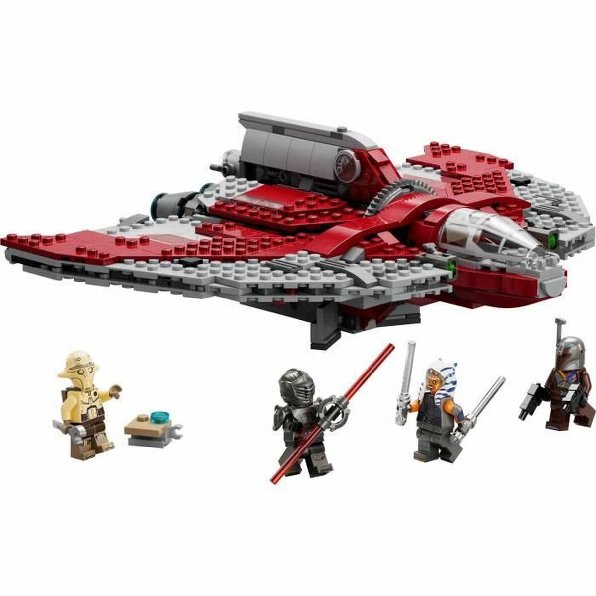 Byggsats Lego Star Wars 75362 Ahsoka Tano's T6 Jedi Shuttle Multicolour 599 Delar - 12