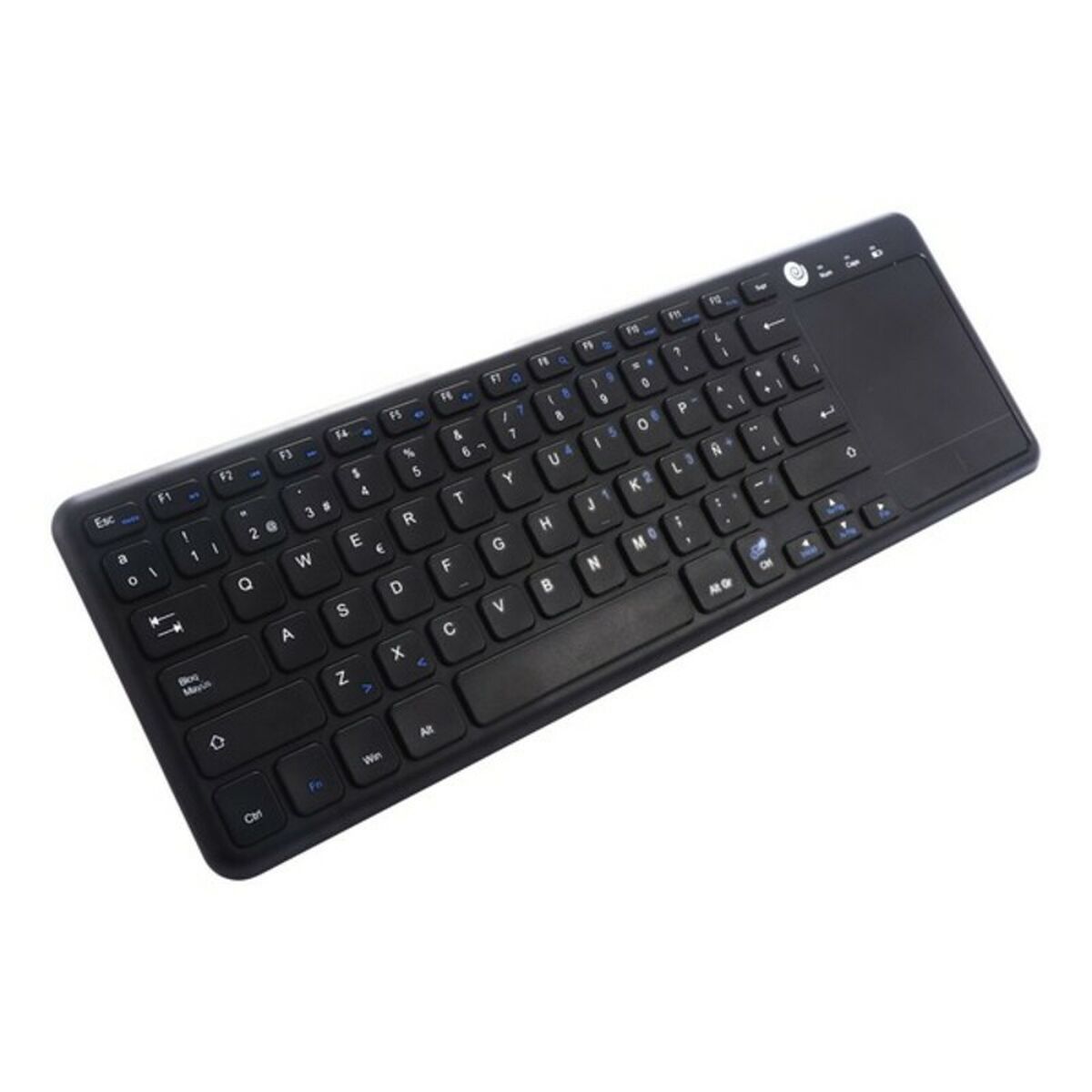 Tangentbord med Styrplatta CoolBox CoolTouch Svart Qwerty Spanska - 3