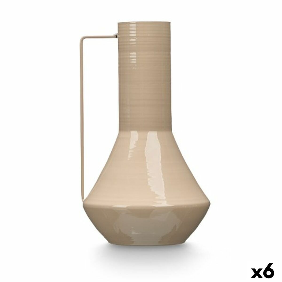 Vas Gift Decor Brun Järn Konisk 17 x 29 x 7 cm (6 antal)