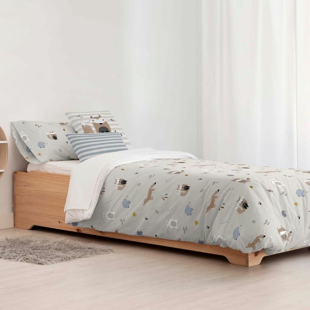 Påslakan Kids&Cotton Kenai Small Beige 155 x 220 cm - 3