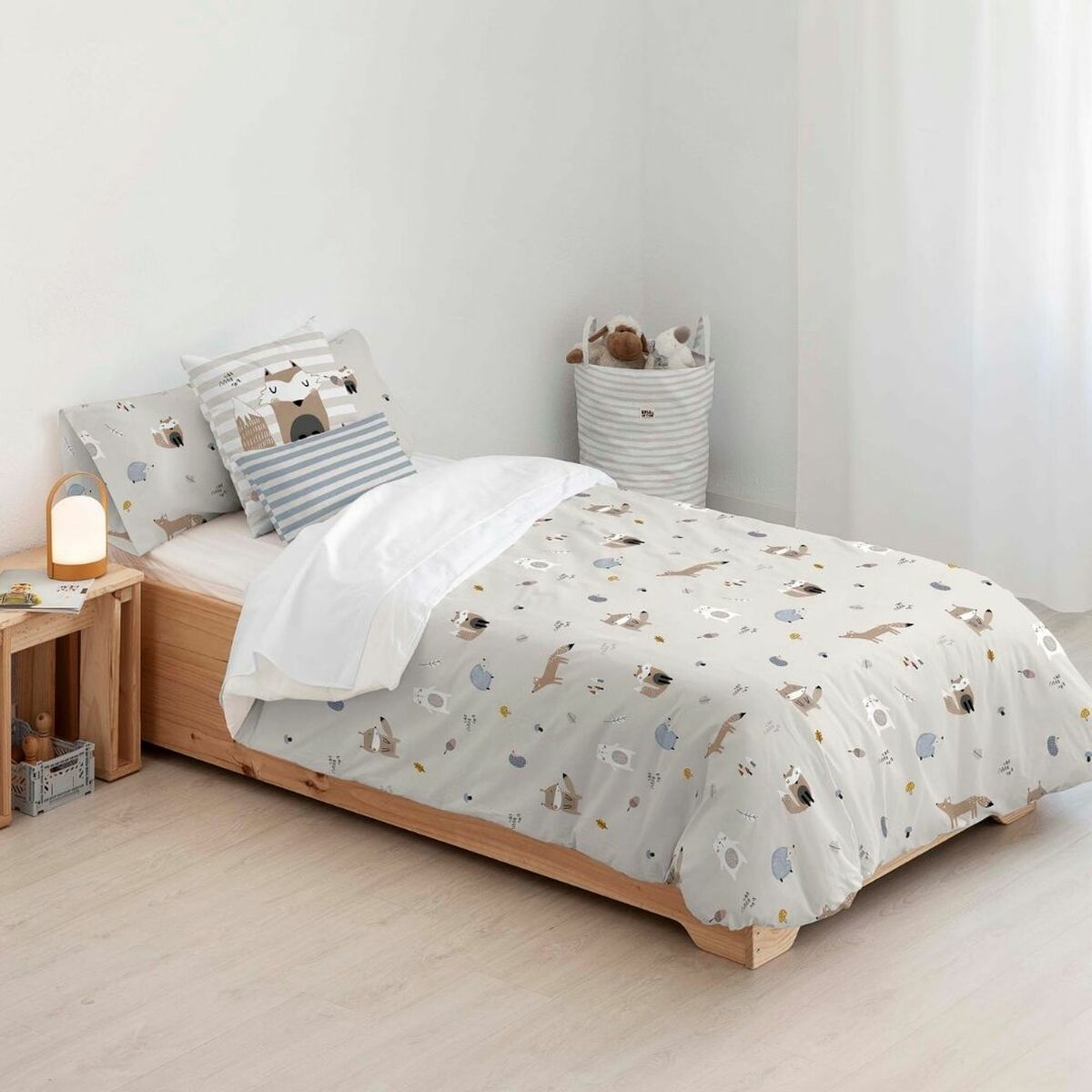 Påslakan Kids&Cotton Kenai Small Beige 155 x 220 cm - 2