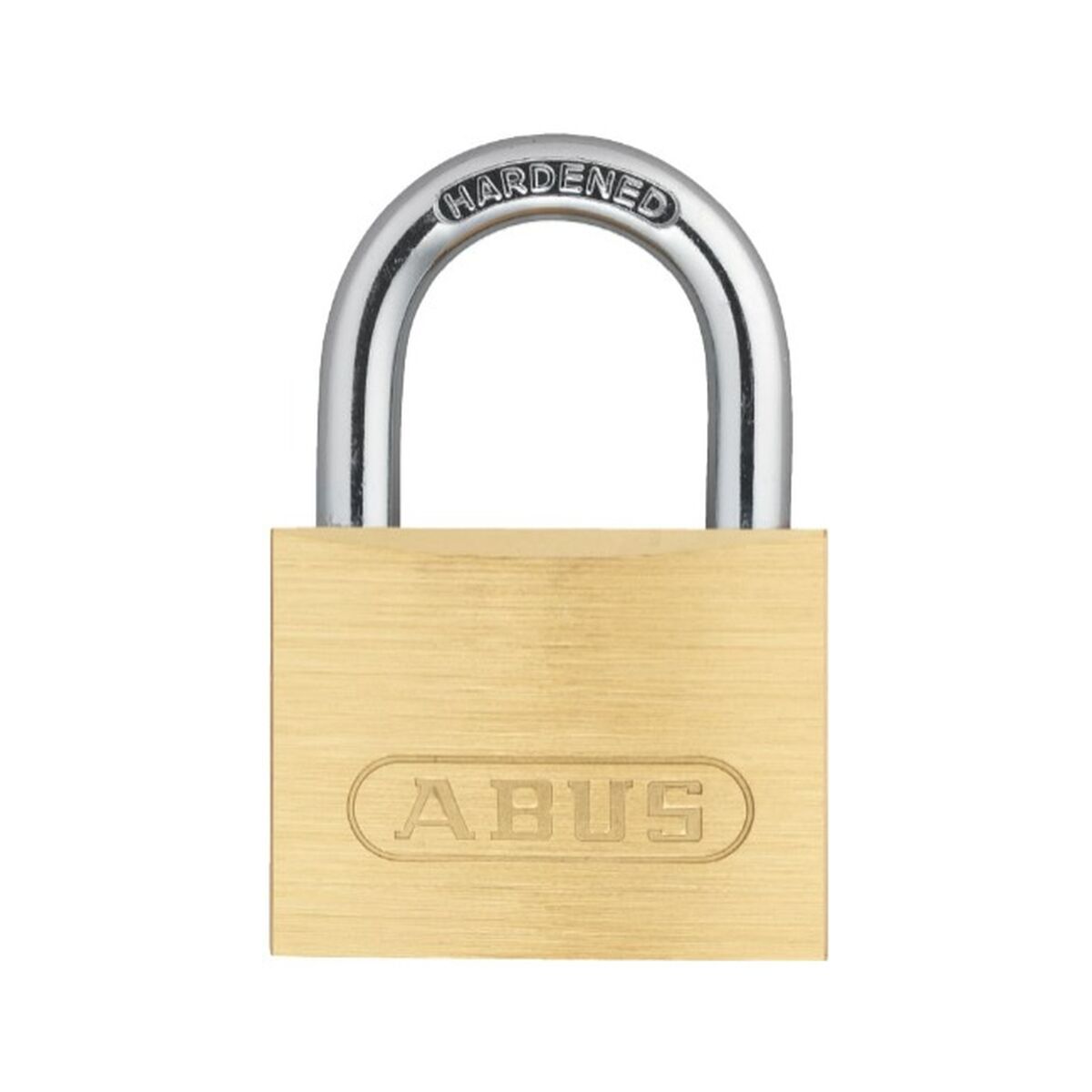 Hänglås med nyckel ABUS 713/25 Mässing 4 mm 25 mm
