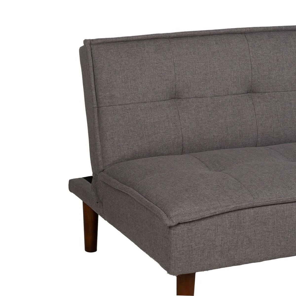 Bäddsoffa Svart Grå 181 x 102 x 85 cm - 6