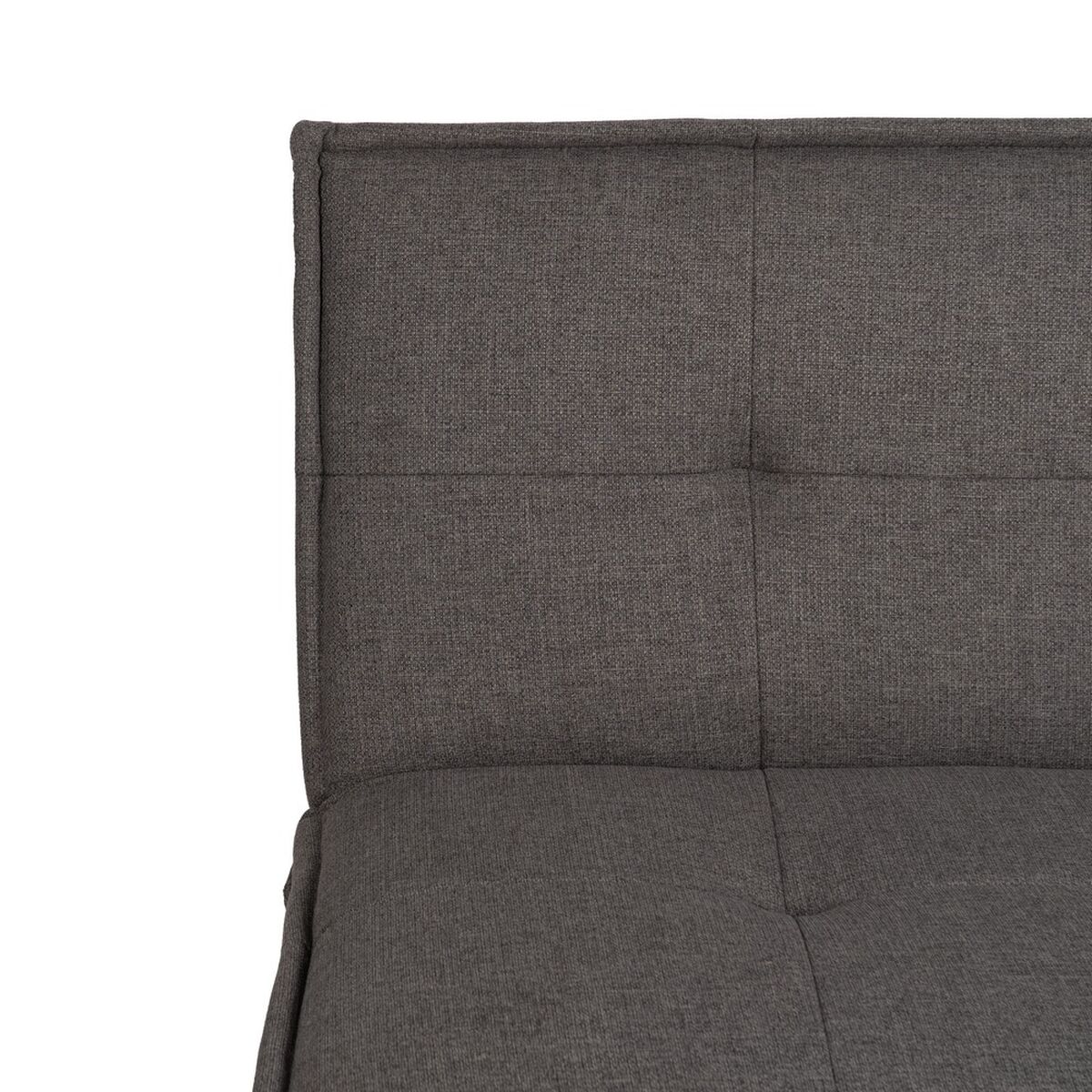 Bäddsoffa Svart Grå 181 x 102 x 85 cm - 7