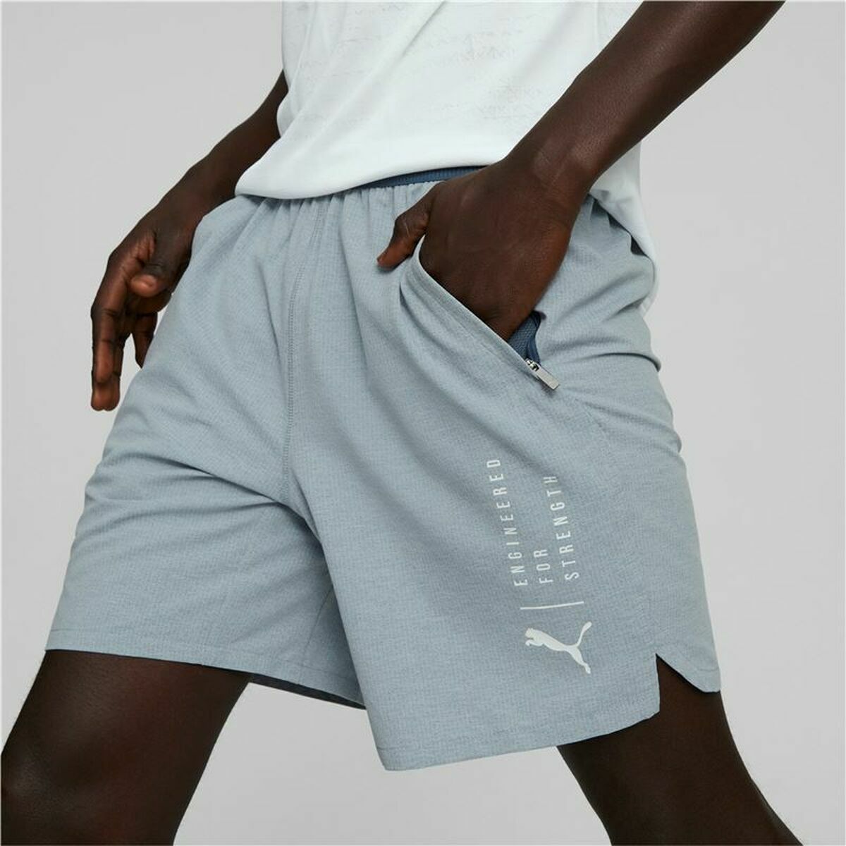 Sportshorts för män Puma Train Ultraweave Grå - 3