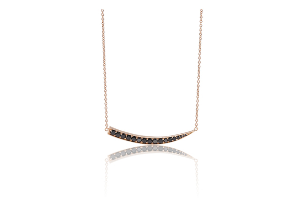Damhalsband Sif Jakobs C1012-BK-RG 45 cm