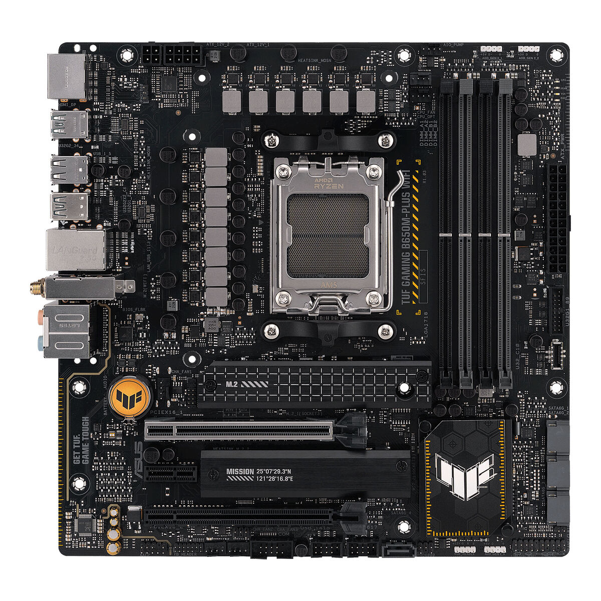 Moderkort Asus 90MB1BF0-M0EAY0 AMD AM5 Intel Wi-Fi 6 AMD B650 - 2
