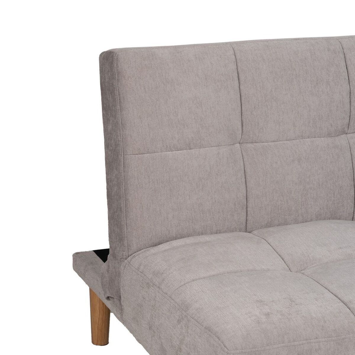 Bäddsoffa Grå Naturell 178 x 94 x 86 cm - 6