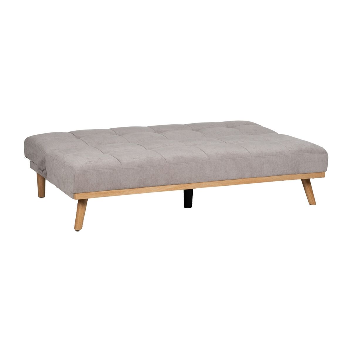 Bäddsoffa Grå Naturell 178 x 94 x 86 cm - 3