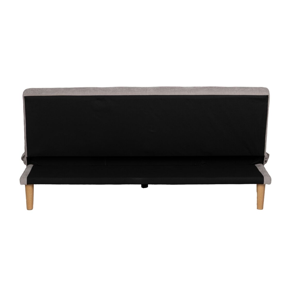 Bäddsoffa Grå Naturell 178 x 94 x 86 cm - 5