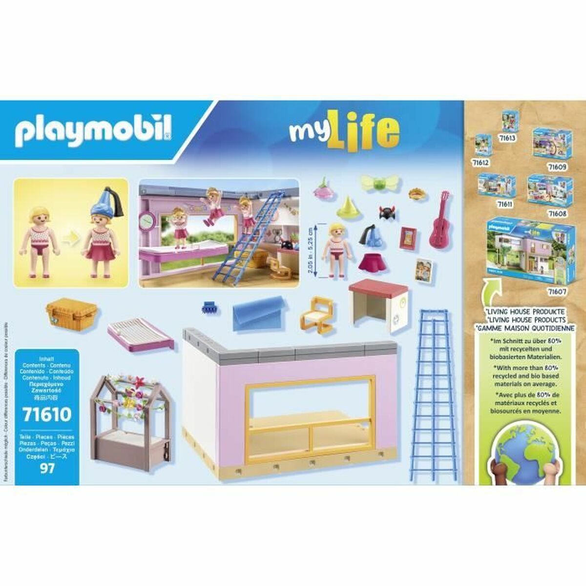Playset Playmobil My Life Architectural House - 6