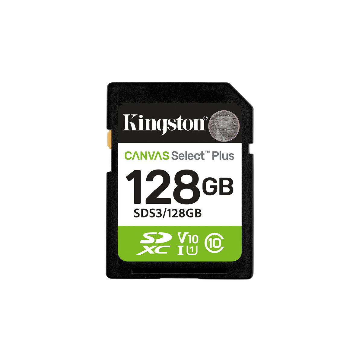 Micro-SD Minneskort med Adapter Kingston SDS3/128GB 128 GB
