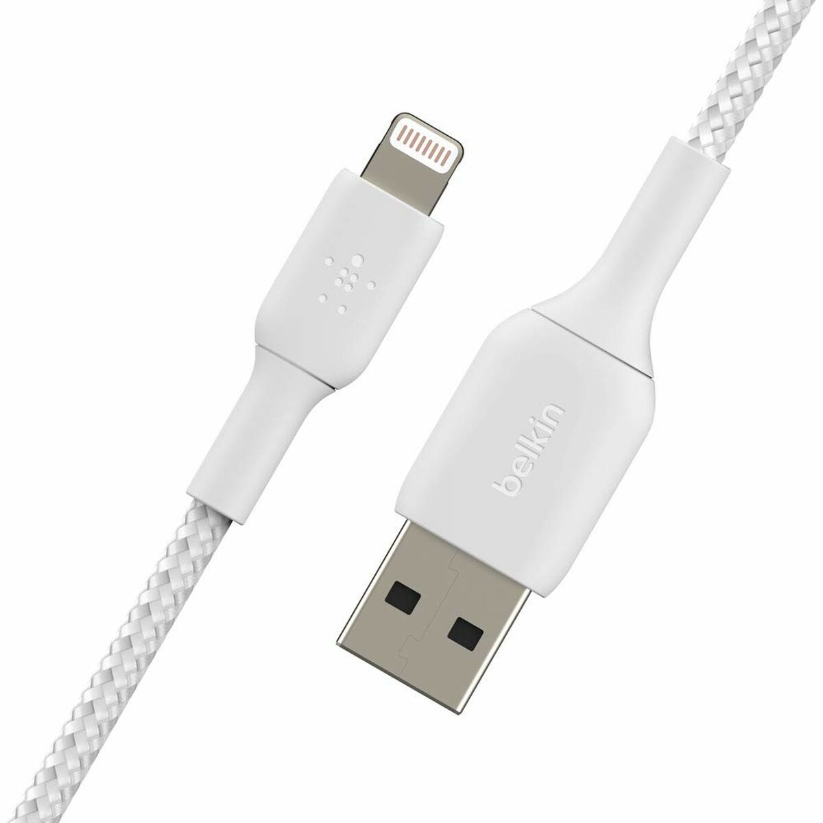 Kabel USB till Lightning Belkin CAA002BT0MWH Vit 15 cm (1 antal) - 2