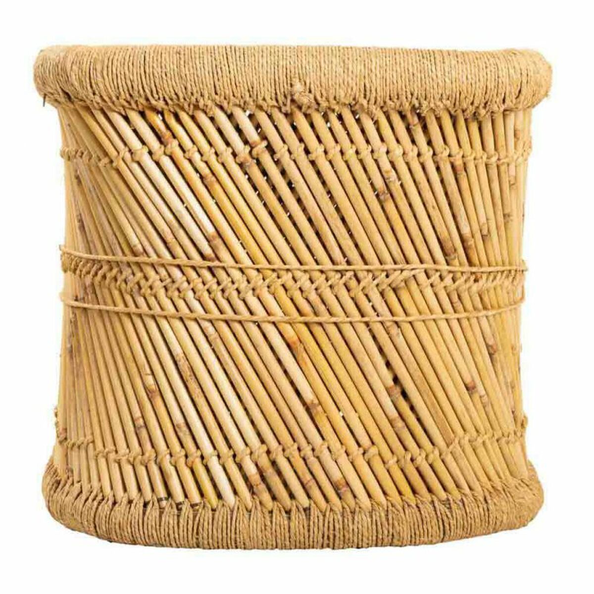Sidobord Alexandra House Living Naturell Bambu Snöre 48 x 45 x 79 cm - 4