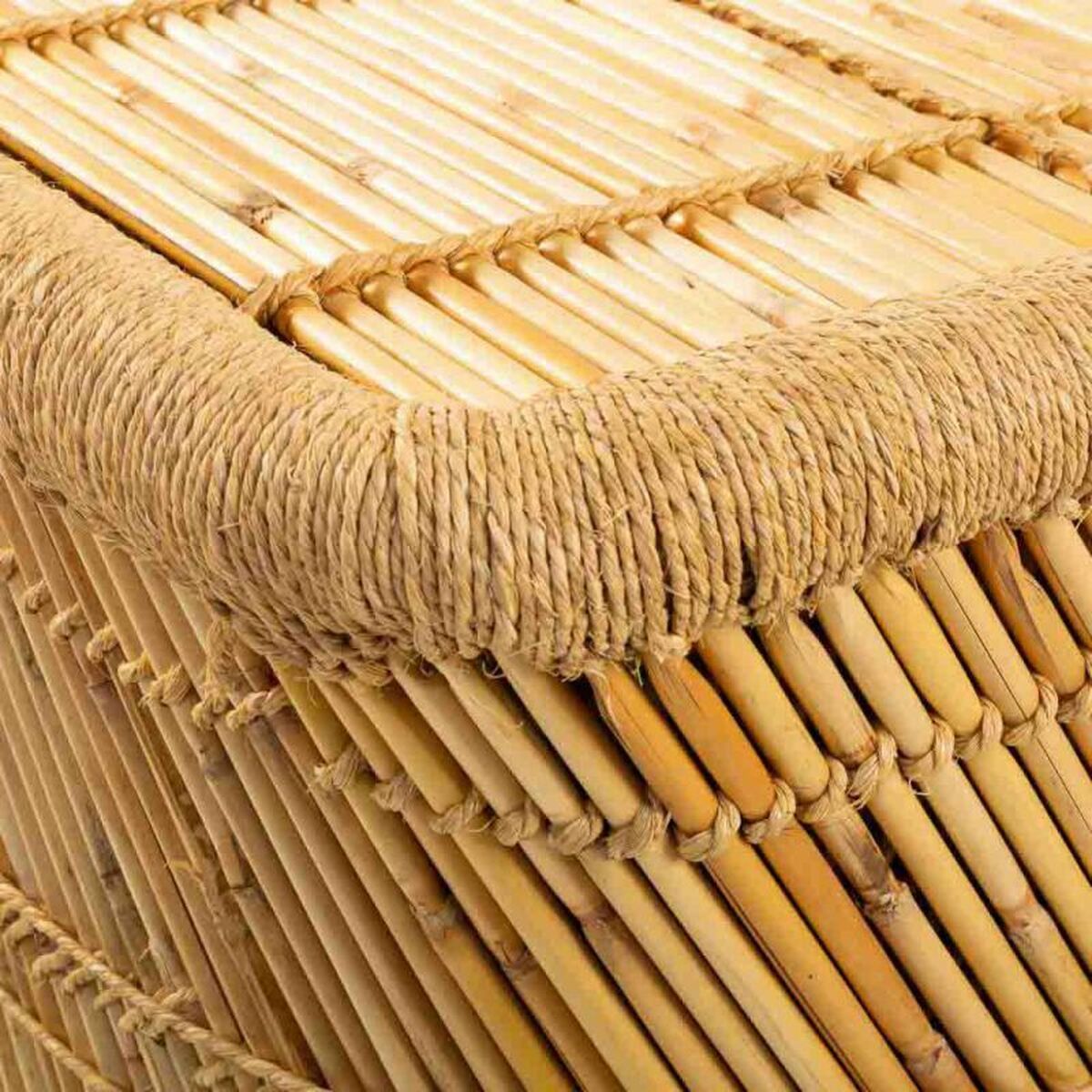 Sidobord Alexandra House Living Naturell Bambu Snöre 48 x 45 x 79 cm - 5