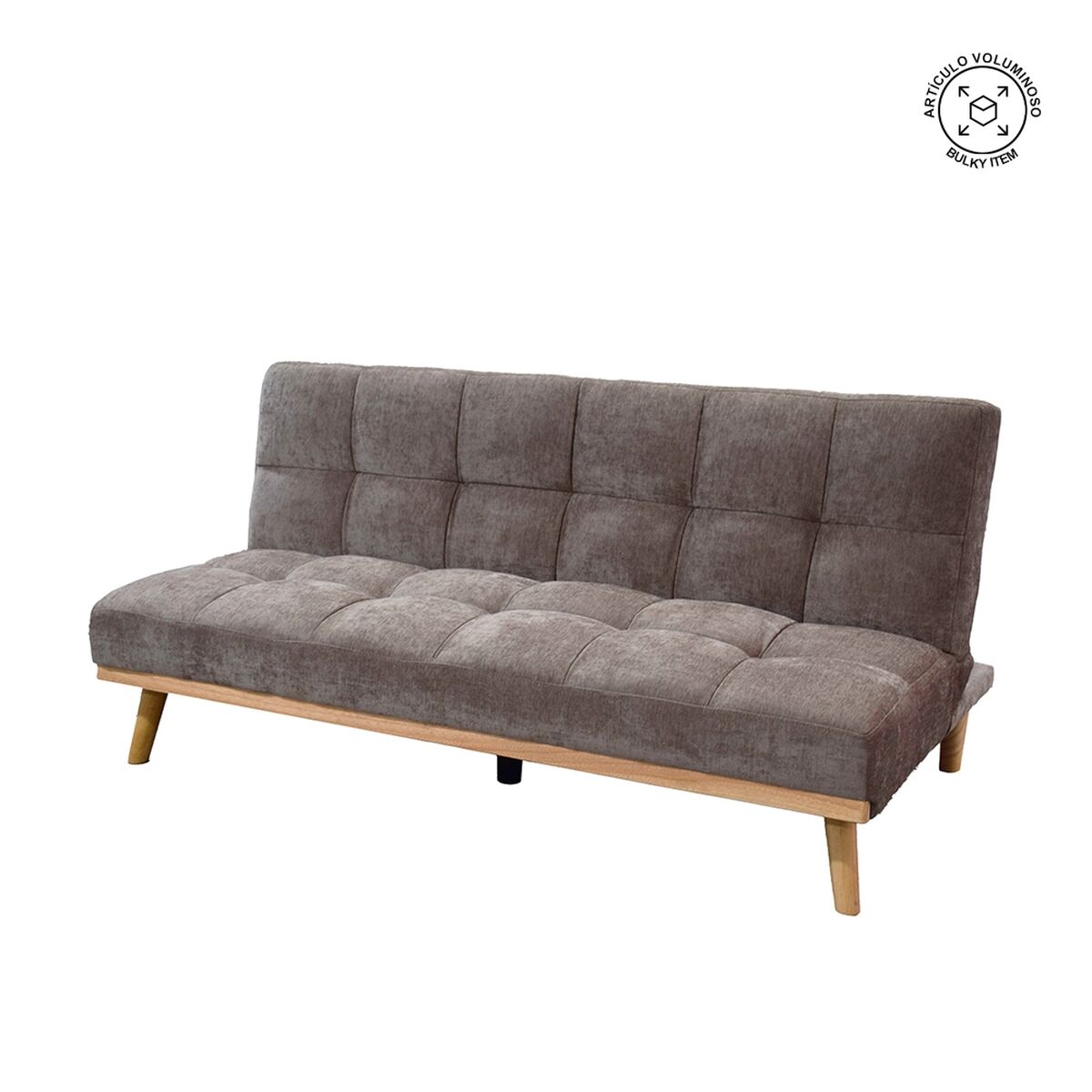 Bäddsoffa Beige-brun (taupe) 178 x 94 x 86 cm - 2