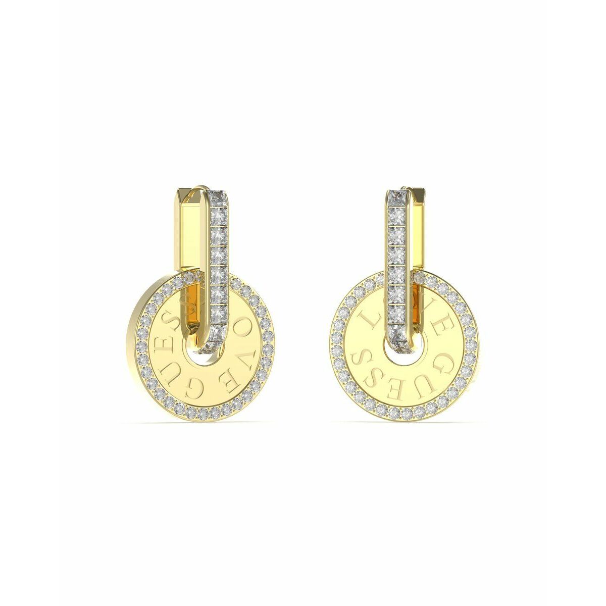 Dam örhängen Guess JUBE04075JWYGT-U 1 cm - 2