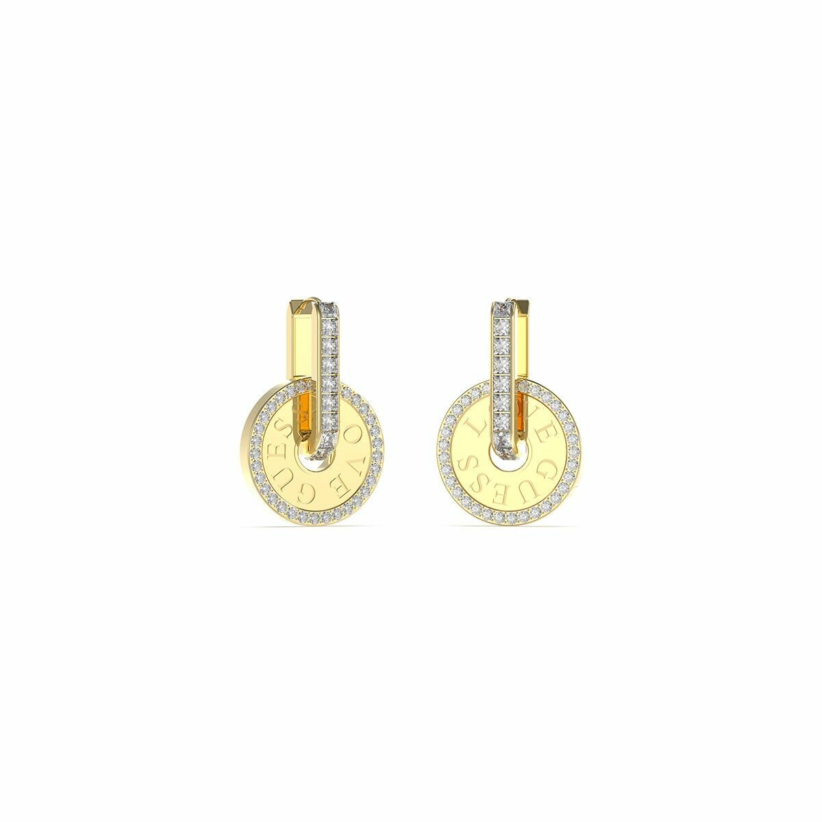 Dam örhängen Guess JUBE04075JWYGT-U 1 cm