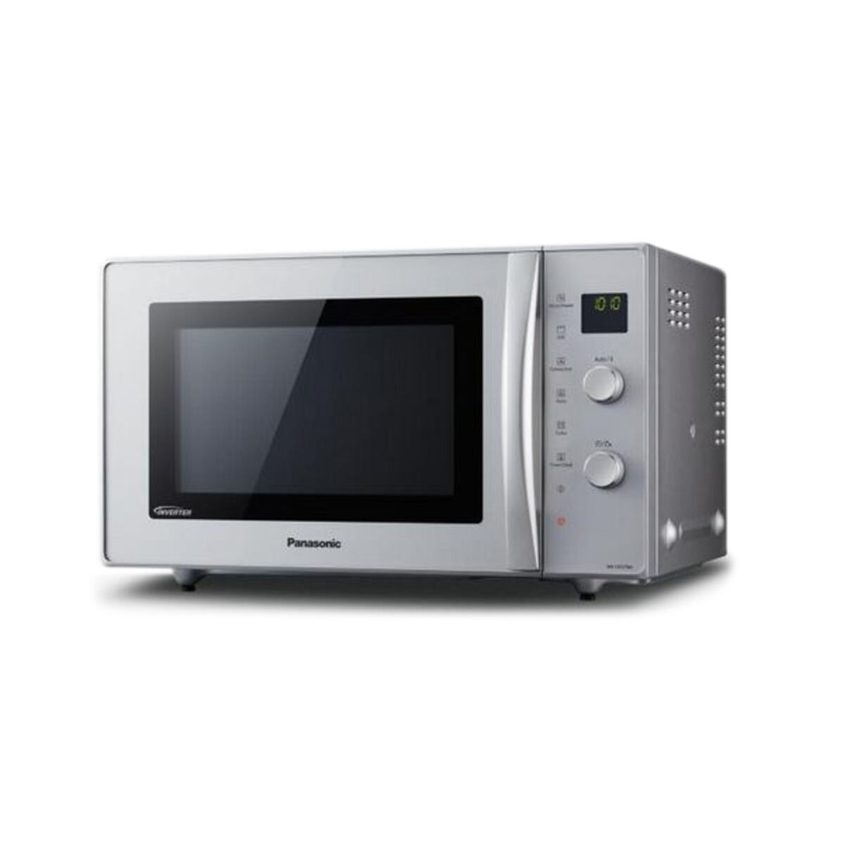Mikrovågsugn med Grill Panasonic NN-CD575MEPG 1000 W 27 L Silvrig