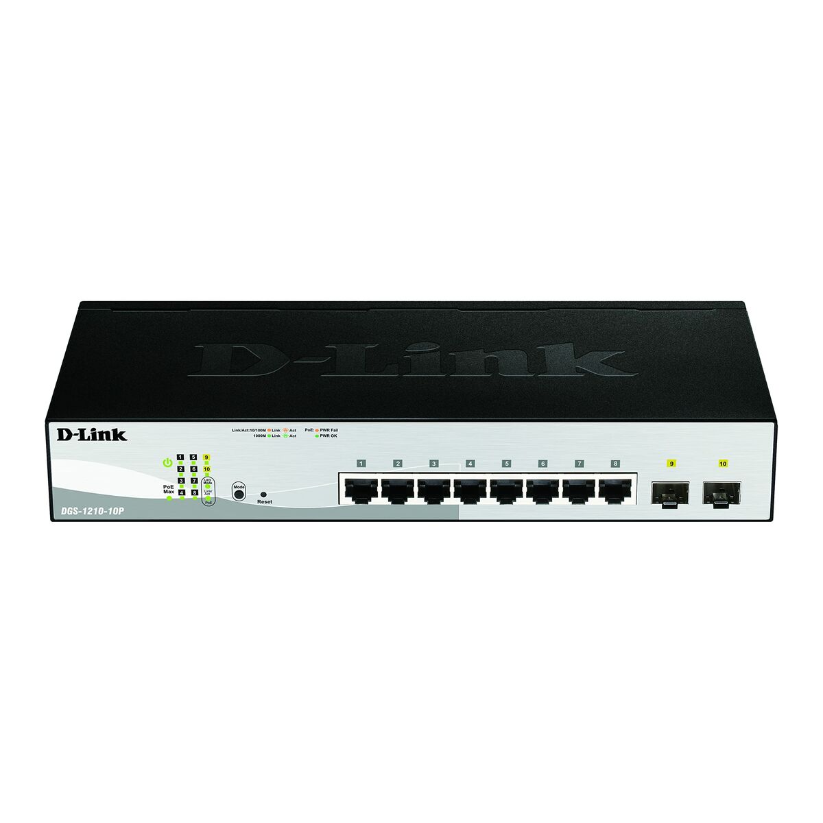 Switch D-Link DGS-1210-10P/E RJ45 x 8 - 3