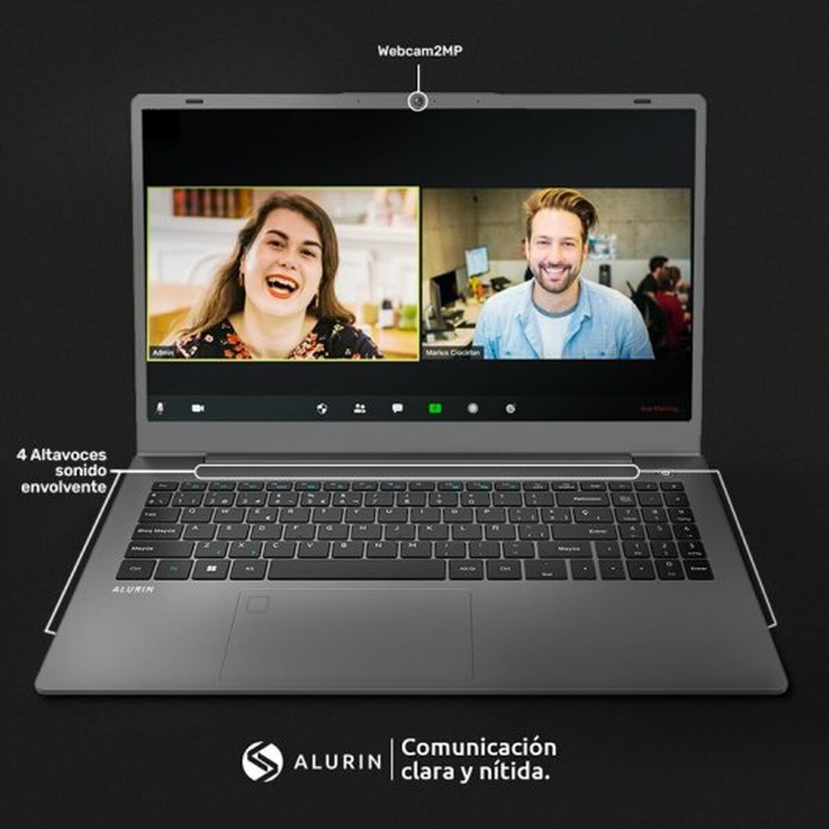 Bärbar dator Alurin Zenith 15,6" Intel Core i5-1235U 16 GB RAM 500 GB SSD - 7