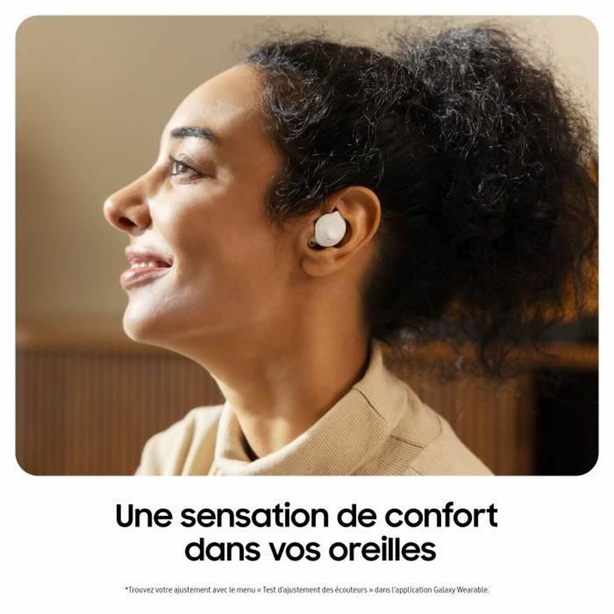 Hörlurar Samsung Galaxy Buds FE Vit - 3