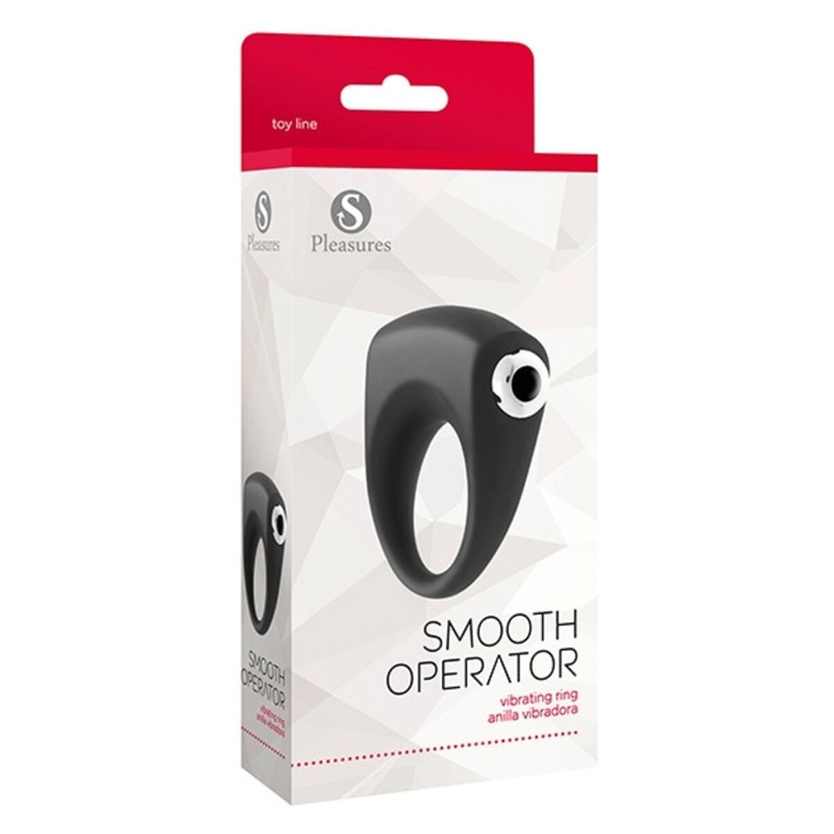 Penisring S Pleasures Smooth Operator Svart - 6