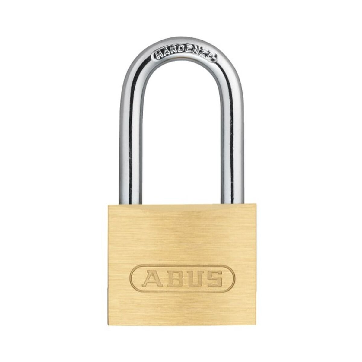 Hänglås med nyckel ABUS 713/40hb40 Mässing Längd 6,5 mm 40 mm