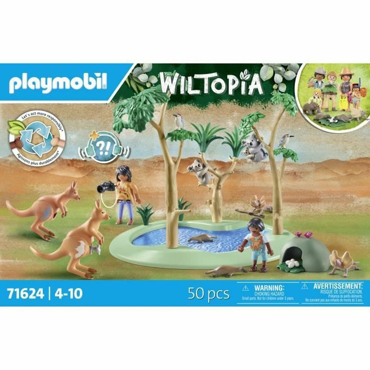 Playset Playmobil Animal Explorers - 6