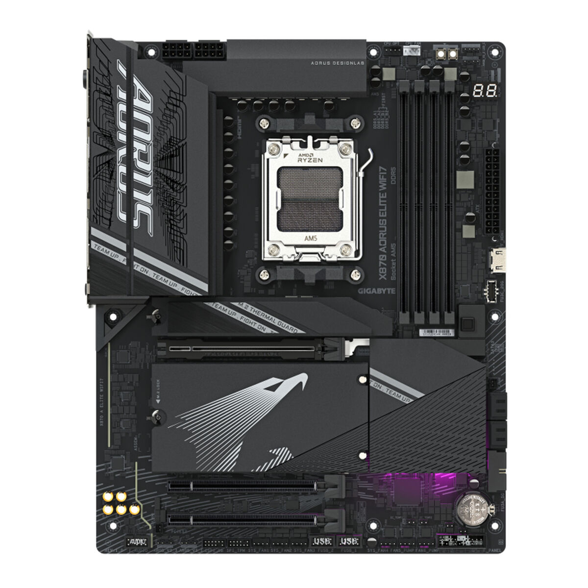 Moderkort Gigabyte X870 A ELITE WIFI7 AMD X870 AMD AM5 - 2