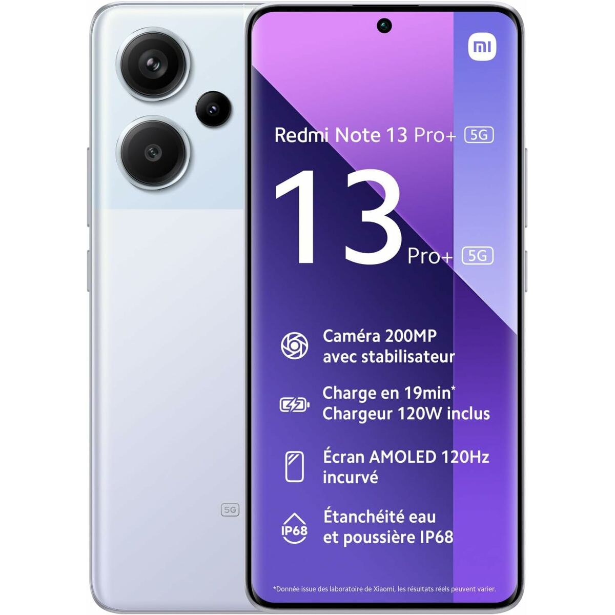Smartphone Xiaomi Redmi Note 13 Pro+ 6,67" Mediatek Dimensity 7200 Ultra 8 GB RAM 256 GB Violett