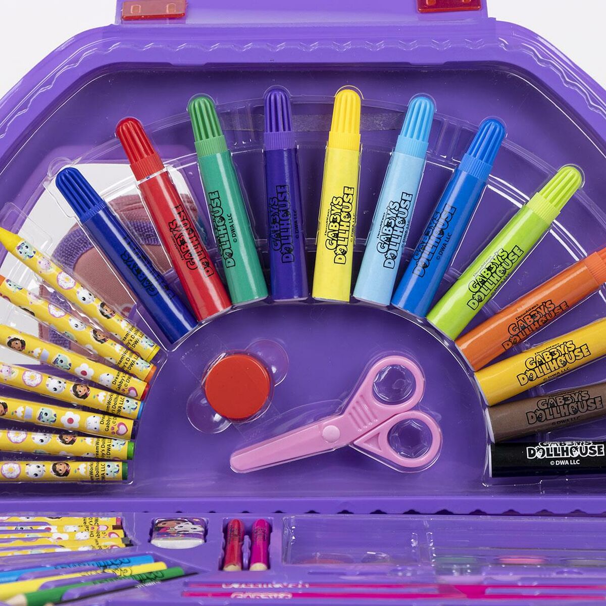 Brevpapper Set Gabby's Dollhouse Multicolour 50 Delar - 3
