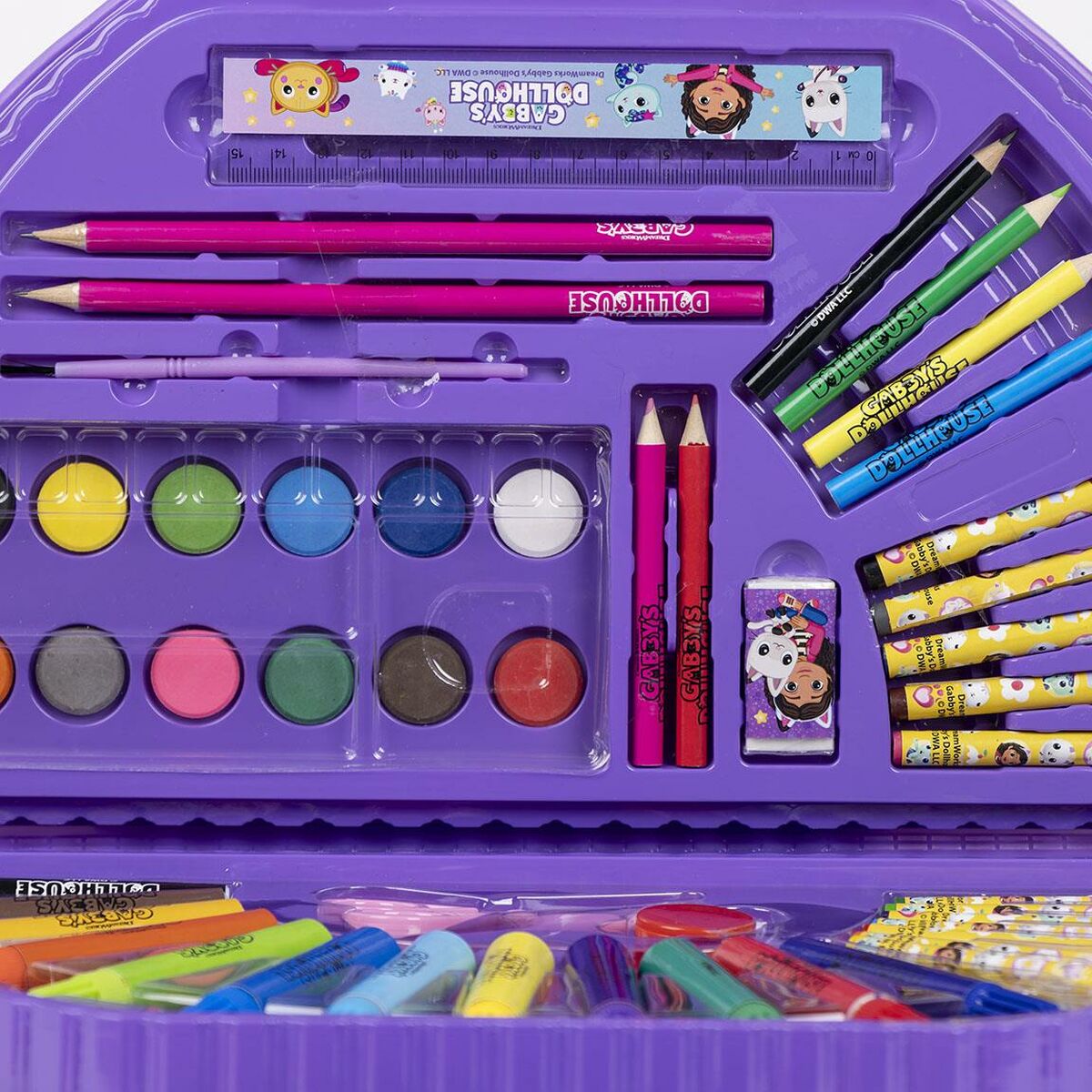 Brevpapper Set Gabby's Dollhouse Multicolour 50 Delar - 6