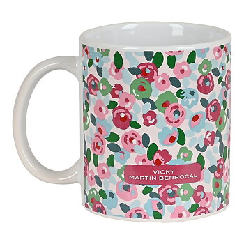 Mugg Vicky Martín Berrocal Rosebloom Keramik Multicolour (350 ml)