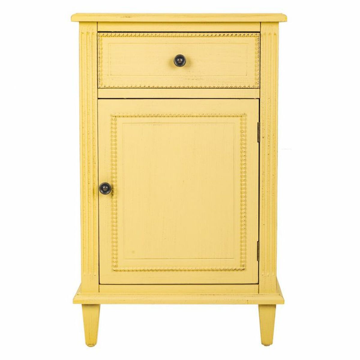 Nattduksbord Alexandra House Living Gul 36 x 72 x 45 cm - 6