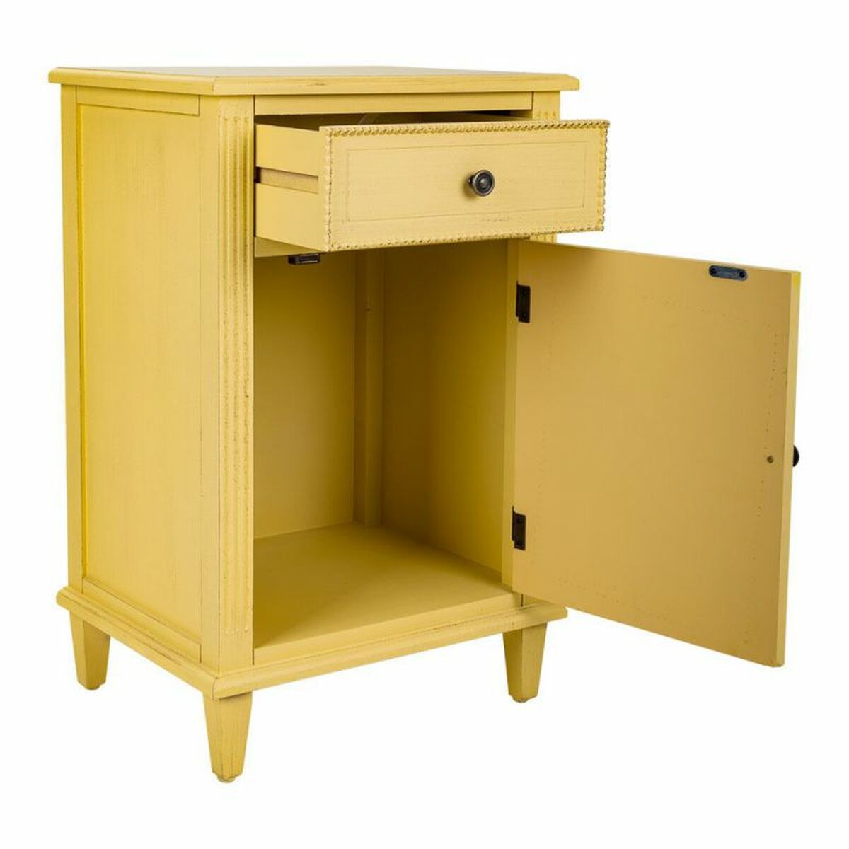 Nattduksbord Alexandra House Living Gul 36 x 72 x 45 cm - 7