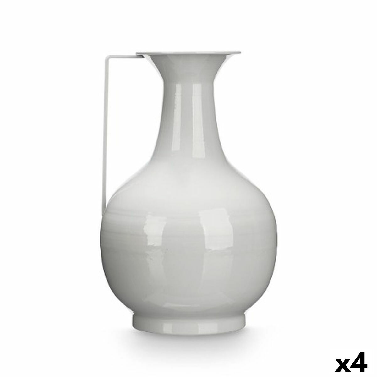 Vas Gift Decor Grå Järn Labda 24 x 38 x 14,8 cm (4 antal)