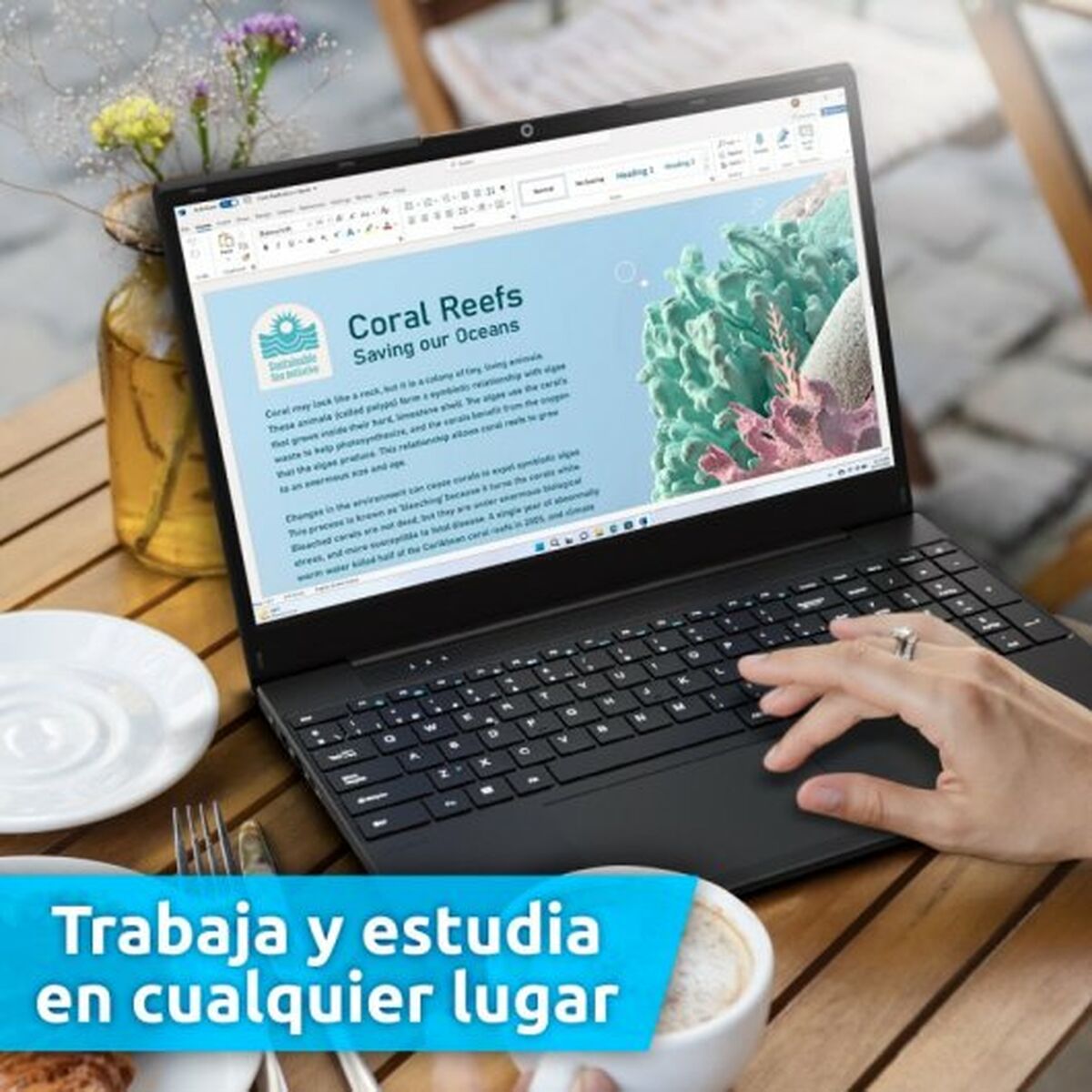 Bärbar dator Alurin Flex Advance 15,6" Intel Core i3-1125G4 8 GB RAM 500 GB SSD - 7