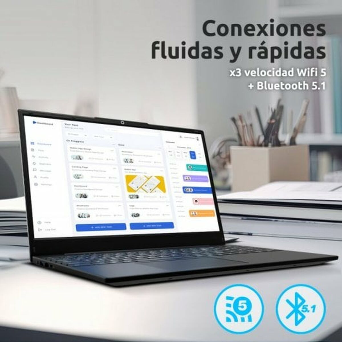 Bärbar dator Alurin Flex Advance 15,6" Intel Core i3-1125G4 8 GB RAM 500 GB SSD - 6