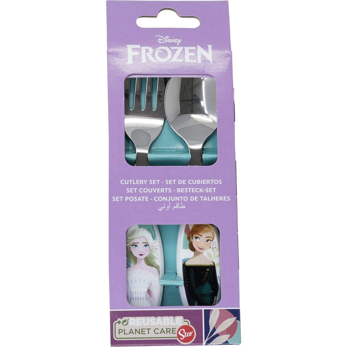 Bestick-set Frozen CZ11341 Barn 2 Delar - 2