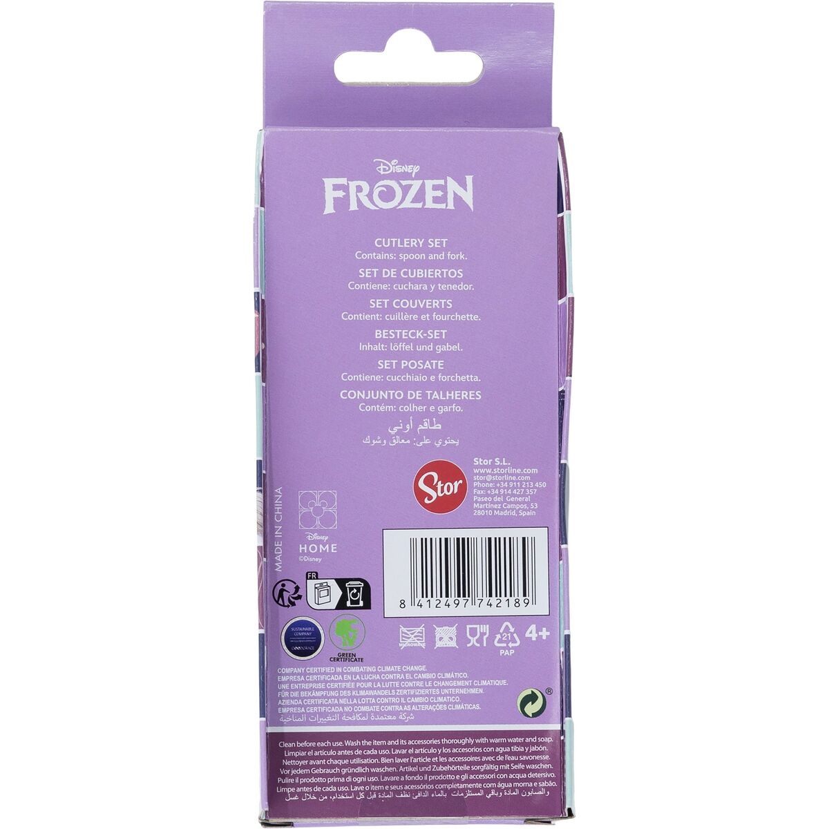 Bestick-set Frozen CZ11341 Barn 2 Delar - 3
