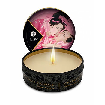 Massageljus Shunga SHU119-ROSE Rosor 30 ml