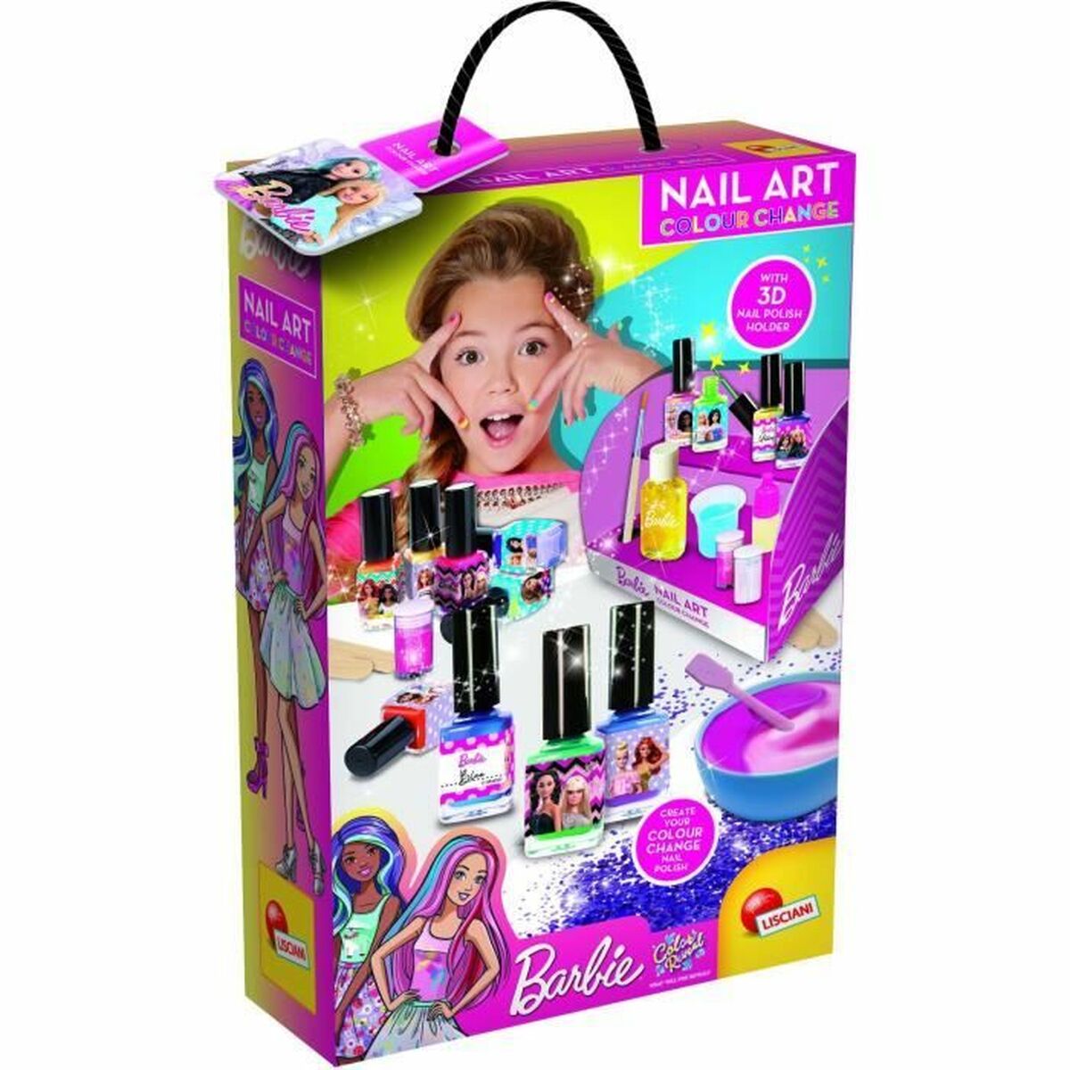 Manikyrset Lisciani Giochi Barbie nail art - 2
