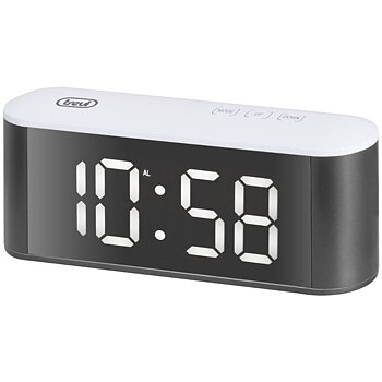 Väckarklocka Trevi EC 883 BL Vit Svart