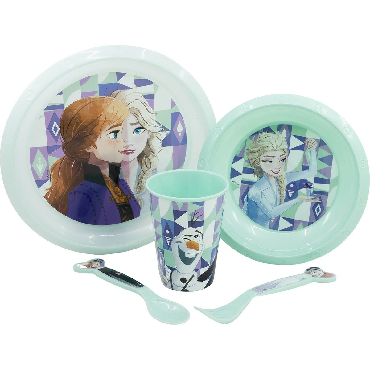 Matset för barn Frozen CZ11310 Plast (5 Delar) - 4