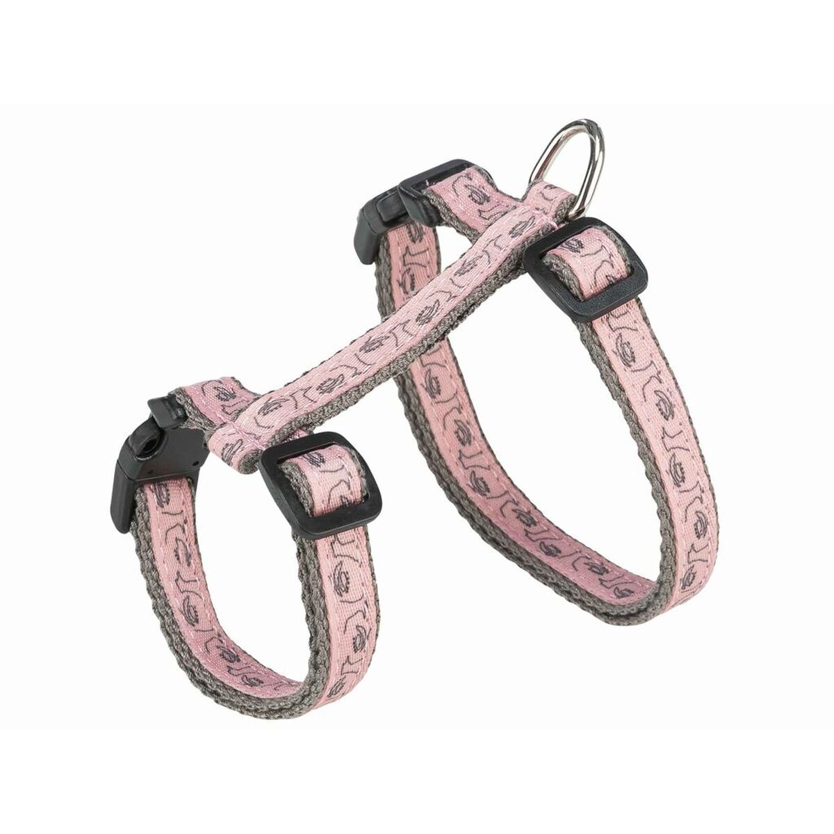 Kattsele Trixie Grå Rosa 27-45 cm - 7